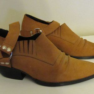 Cowgirl Pointed Toe Ankle Boots